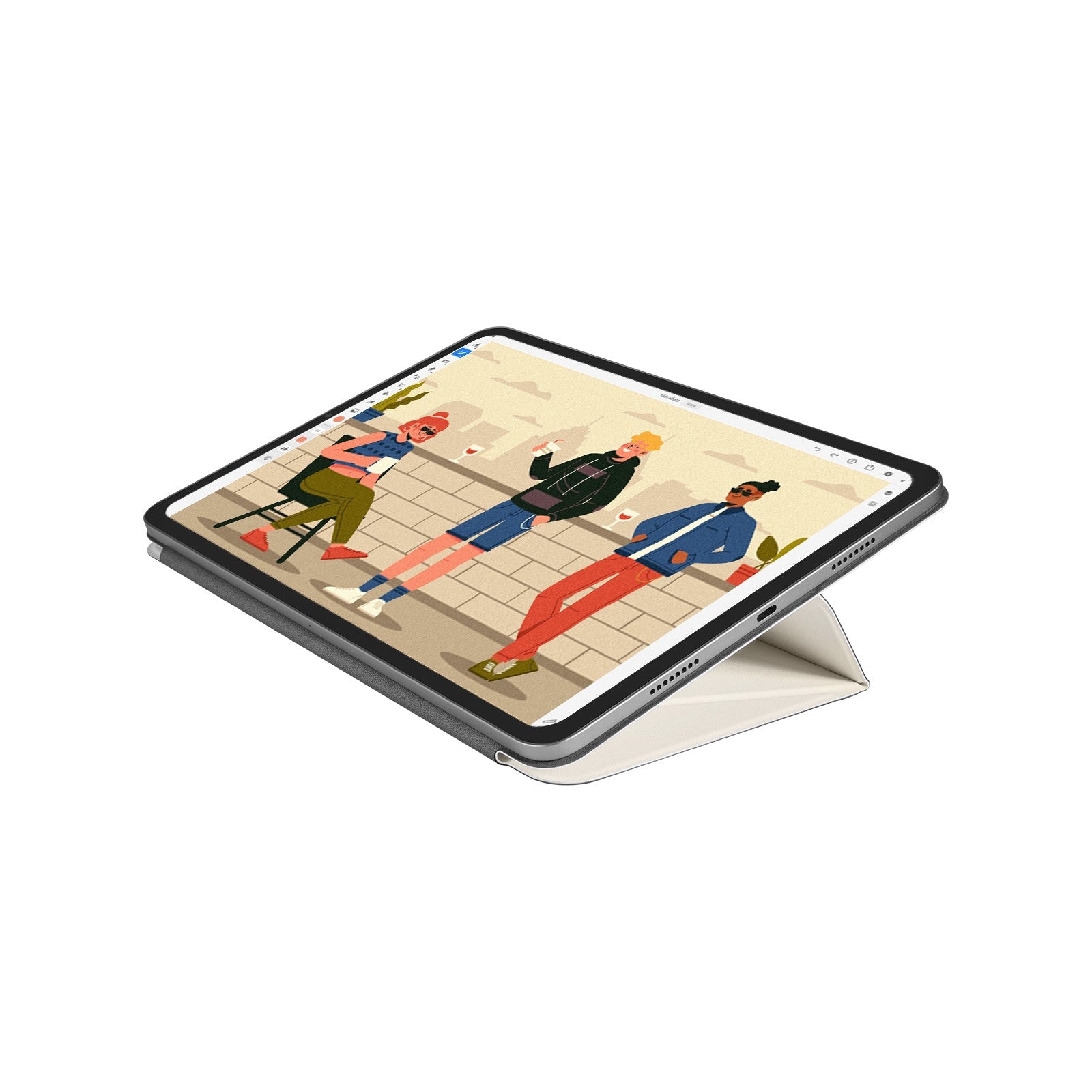 Inspire-B02 iPad Smart Folio for 10.9/11-inch iPad Air 5th