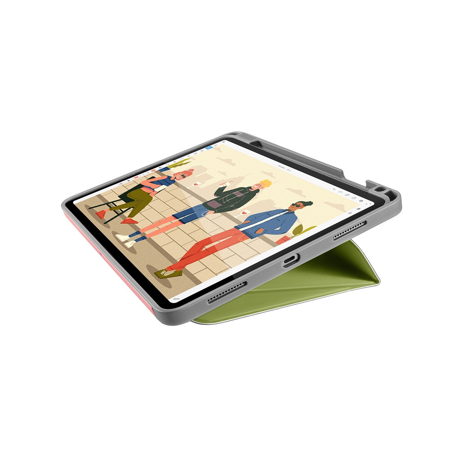 Inspire-B50 iPad Tri-Mode Case for 10.9-inch  iPad Air 4th/5th