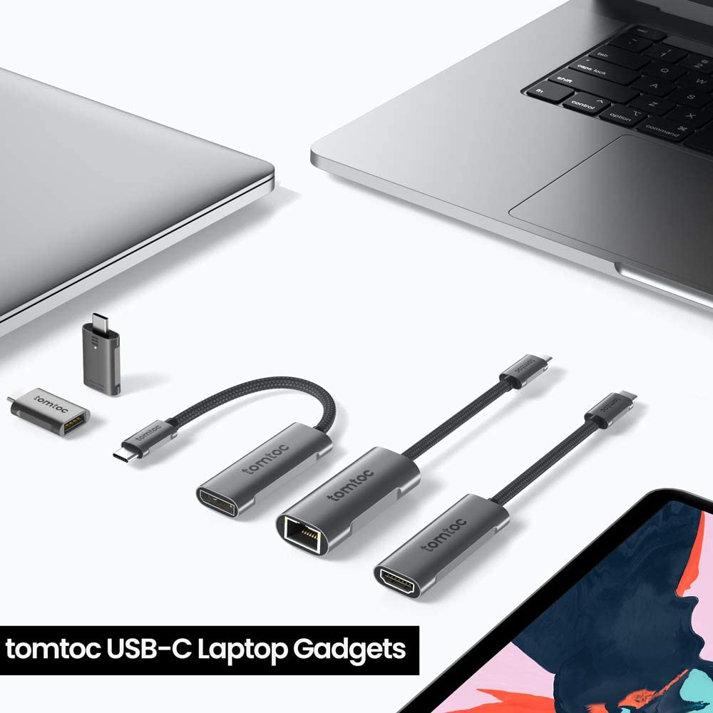 tomtoc Aluminum Type-C To USB 3.0 Adapter