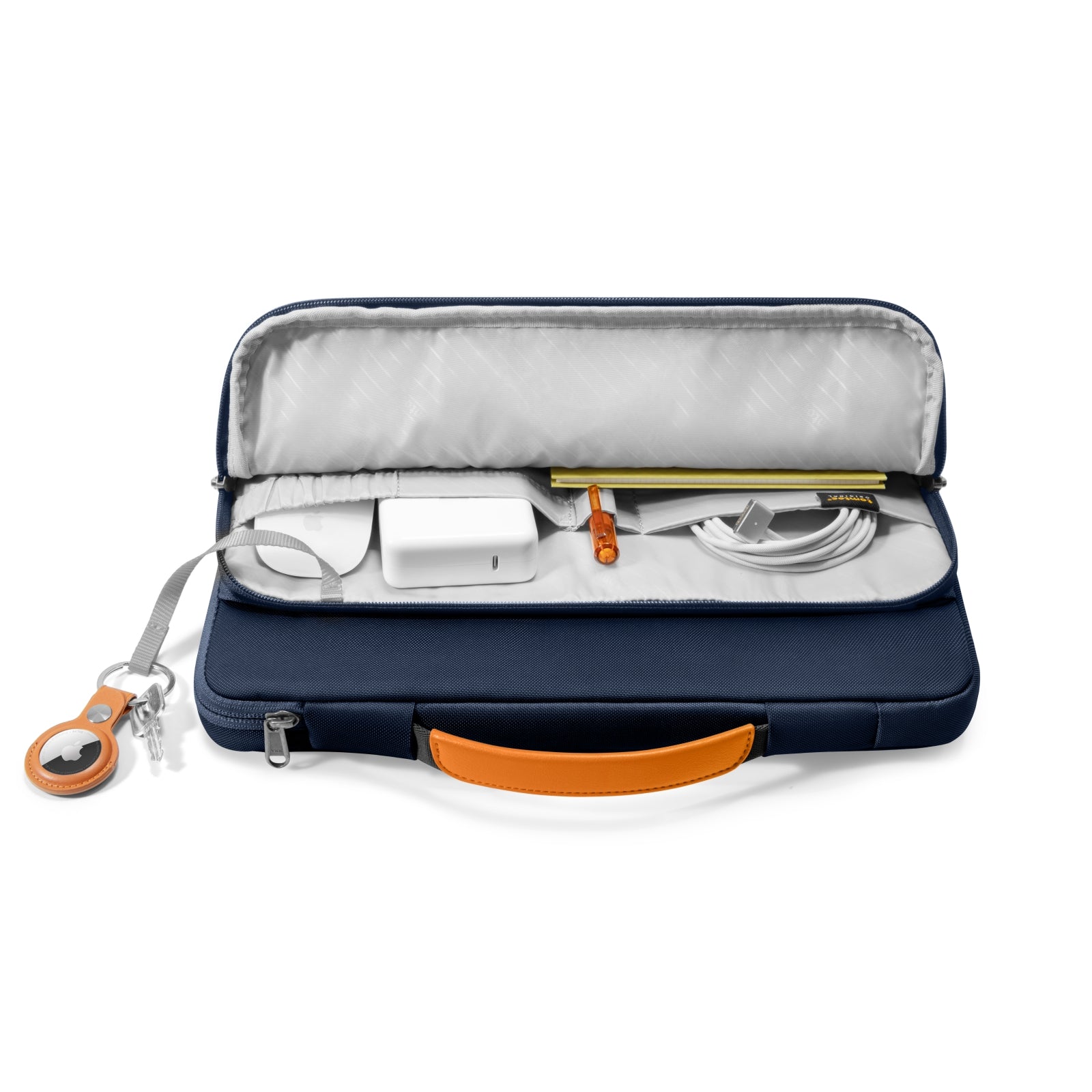 Defender-A14 Laptop Handbag for 14-inch MacBook Pro | Navy Blue