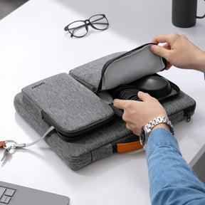 Defender-A17 Laptop Handbag For 13-14.4 Inch Universal Laptop | Grey