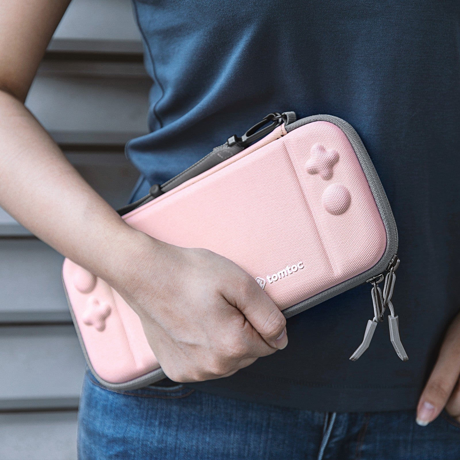 tomtoc Slim Case for Nintendo Switch | Pink