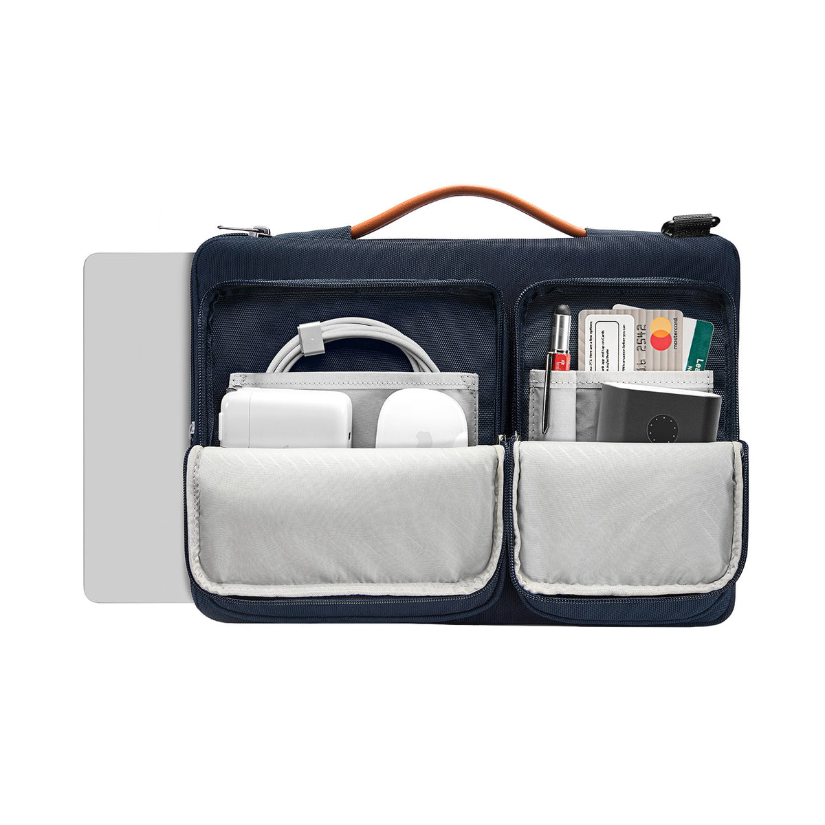 secondary_Defender-A42 Laptop Shoulder Bag For 13-inch MacBook Pro & Air | Navy Blue