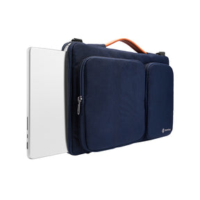 Defender-A42 Laptop Briefcase For 14.2" MacBook Pro 2021 | 13" MacBook Pro/Air | Dark Blue