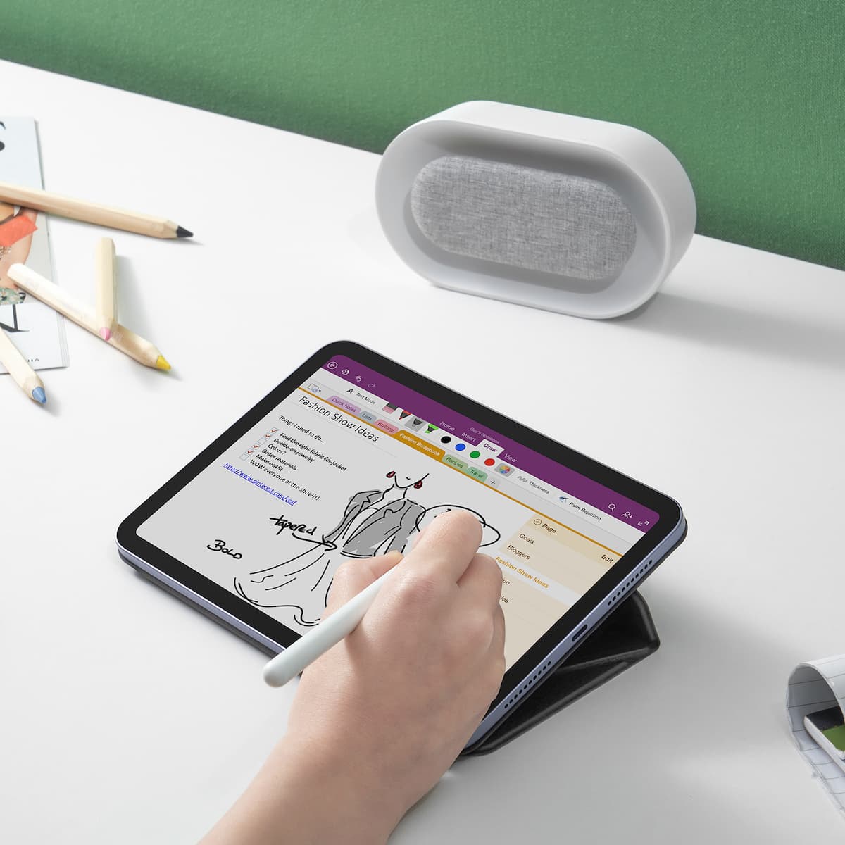 Inspire-B52 iPad Smart Folio for 12.9-inch iPad Pro Gen 2022-2018