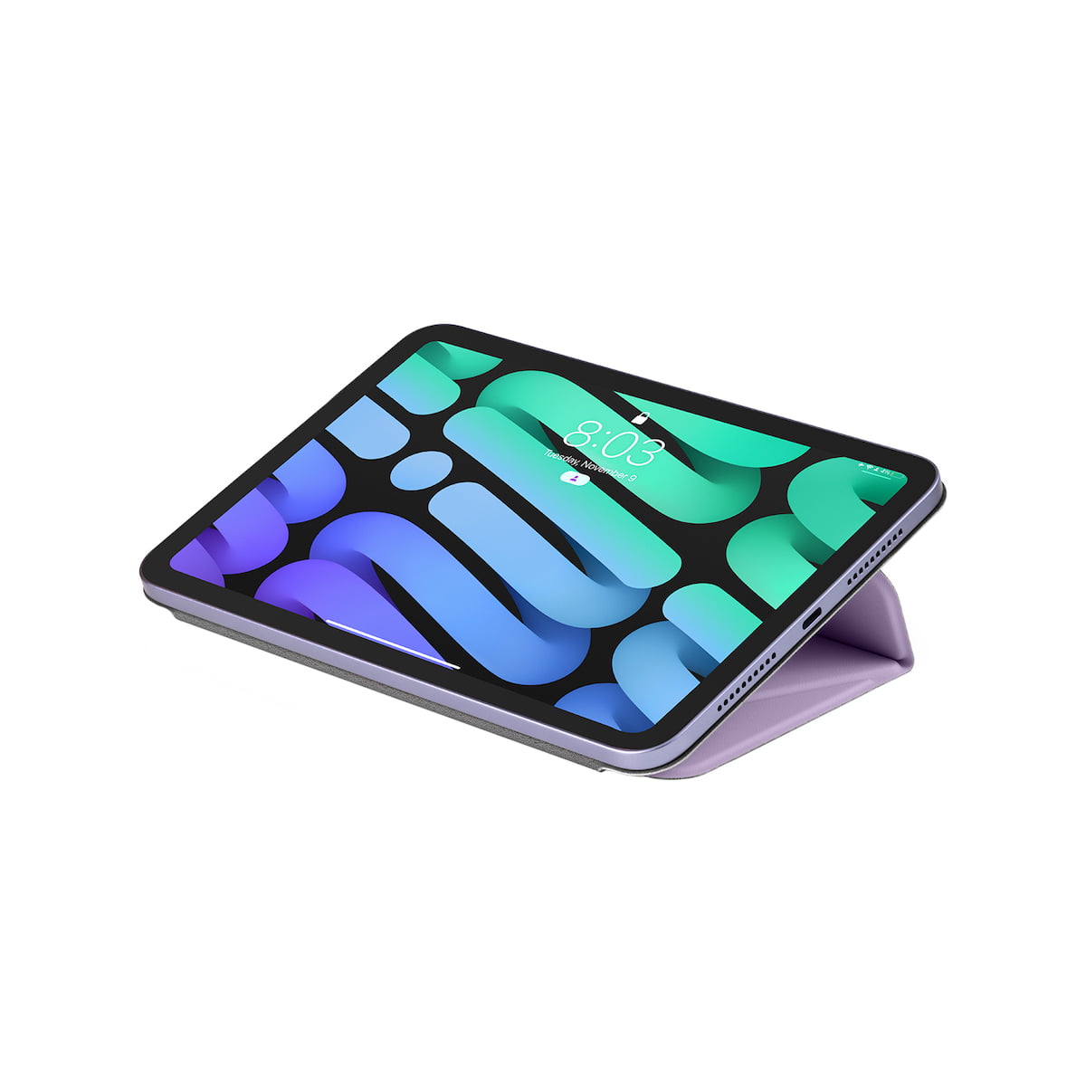 Inspire-B02 iPad Smart Folio for iPad Mini (6th Gen) | Lavender