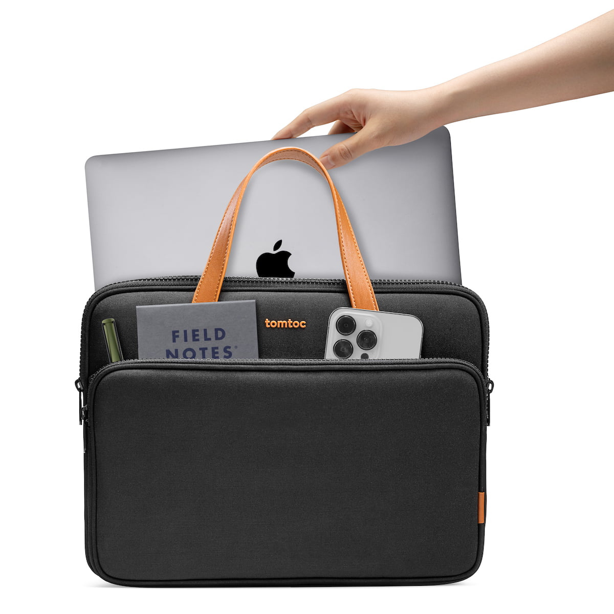 secondary_Versatile-A11 Laptop Handbag For 13 inch Air/Pro | Black