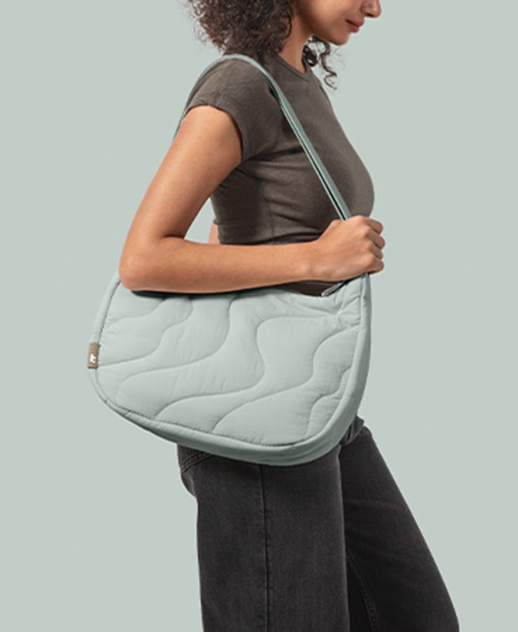Terra crossbody bag in blue
