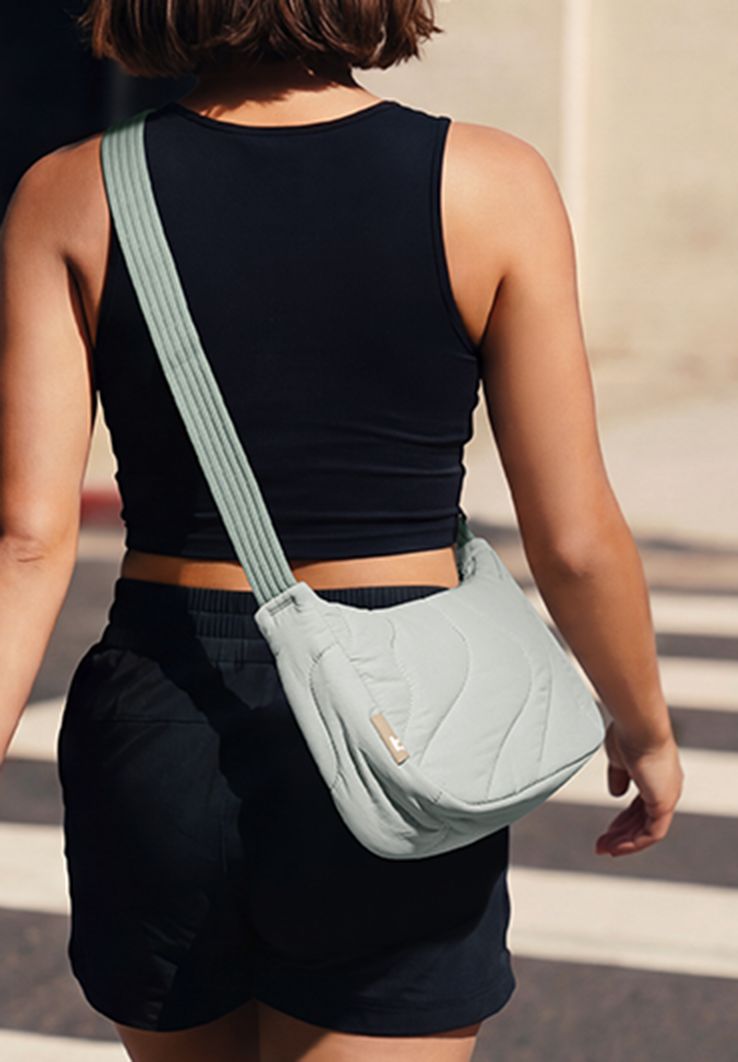 Terra T34 light crossbody bag in blue