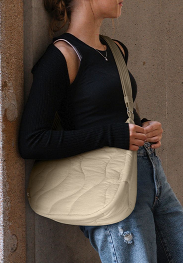Terra crossbody bag in khaki