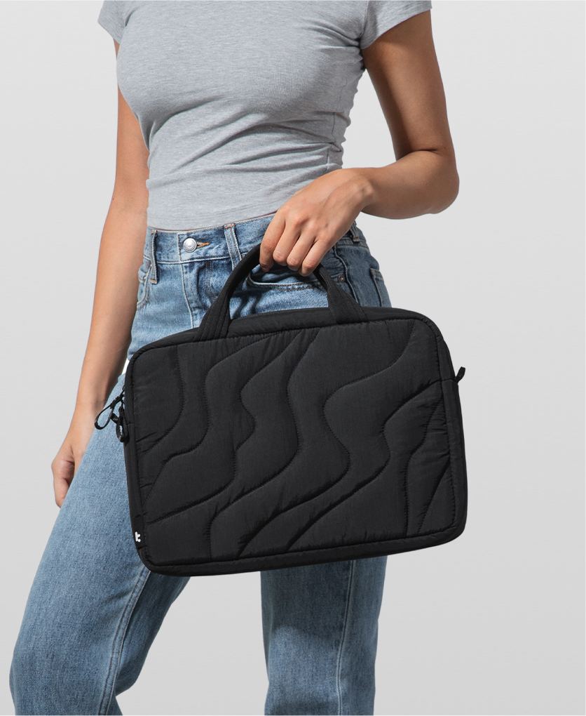 Terra briefcase in black